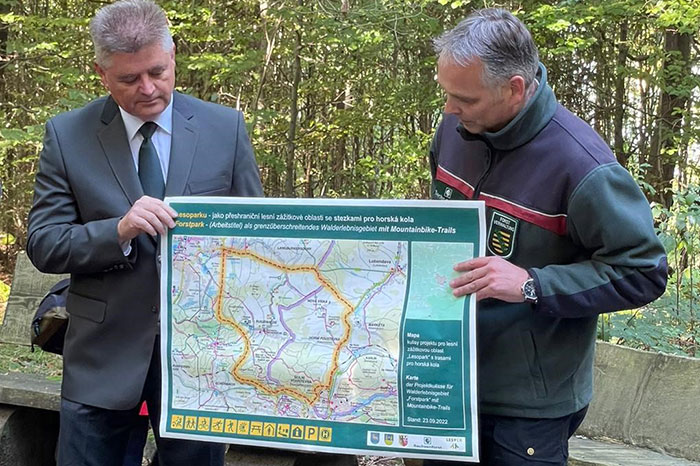 Unterzeichnung Absichtserklärung Forstpark Unterzeichnung Absichtserklärung Forstpark