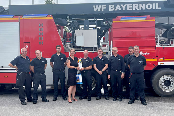 Dank an die Werksfeuerwehr Dank an die Werksfeuerwehr