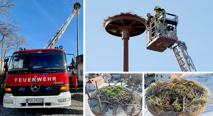 Storchennest an der Malzgasse wird auf Vordermann gebracht Storchennest an der Malzgasse wird auf Vordermann gebracht