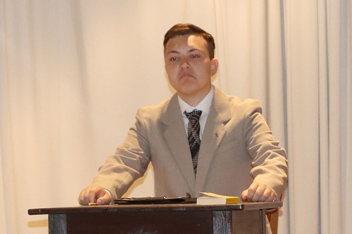 Moritz Hampel vom Theatre Libre Sebnitz