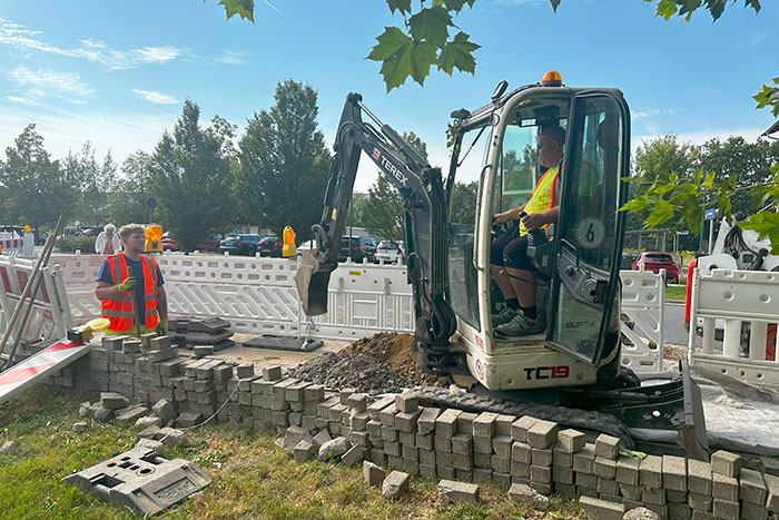 Baggerarbeiten Ausbau Breitband