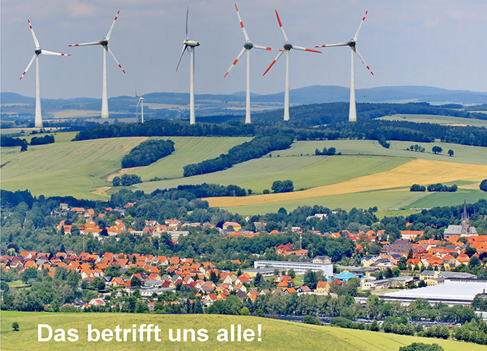 Blick ins Neustädter Tal mit geplanten Windenergieanlagen - Bild bearbeitet