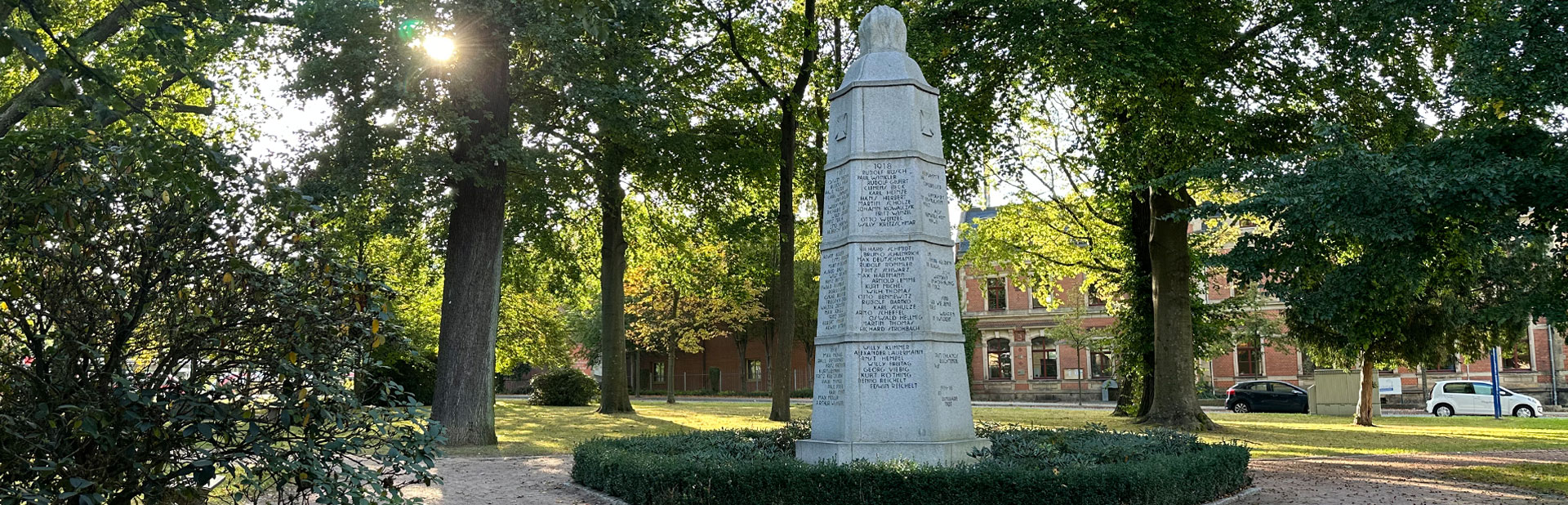 Denkmal im Thekla-Park