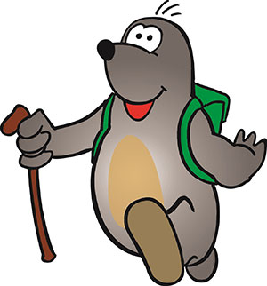 Laufflink - Maskottchen Neustadt in Sachsen